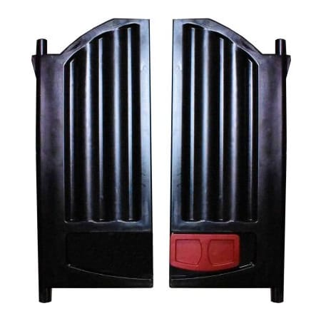Specialmade Goods And Services Rubbermaid Doors With Latch for Mega Brute Waste Collector, Black - FG9W71L6BLA